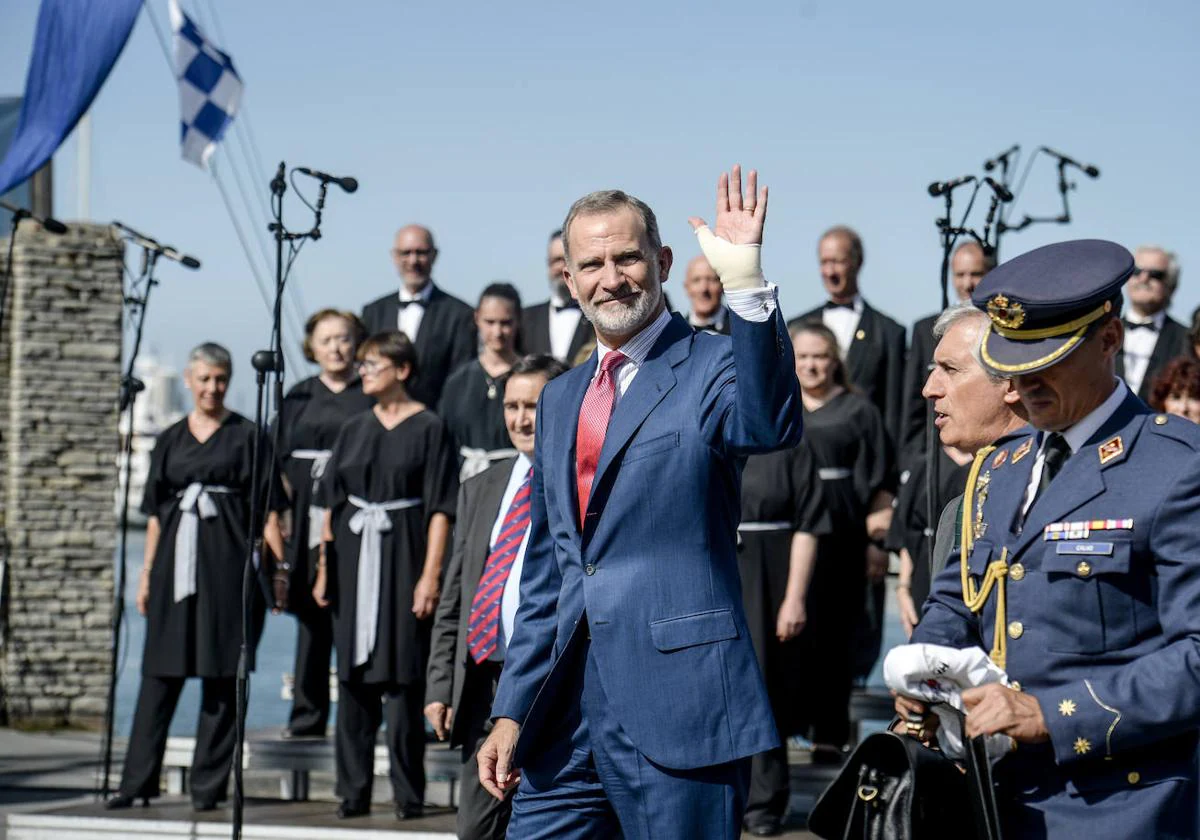 La Visita Del Rey Felipe Vi Al Mar Timo Del Abra En Im Genes El Correo